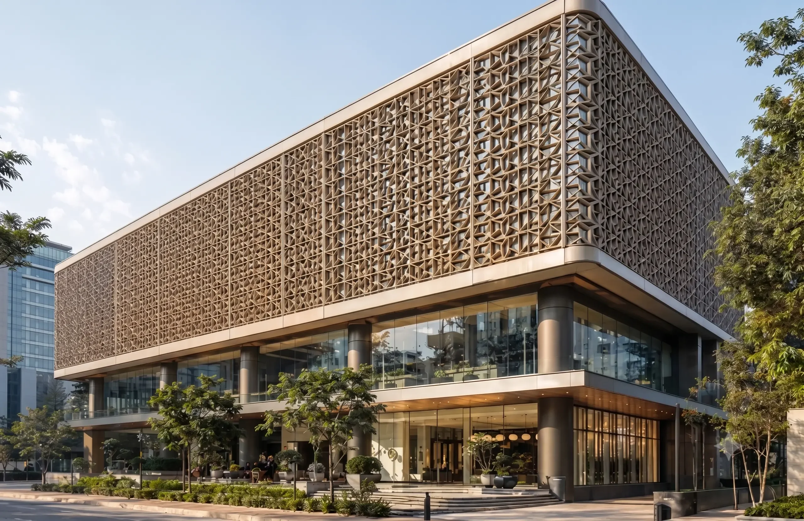 GRC for commercial buildings